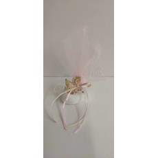 Μπομπονιερα κυκνακι σε βοτσαλο